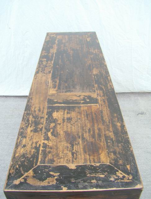 描彩五抽四门柜|painted lower cabinet