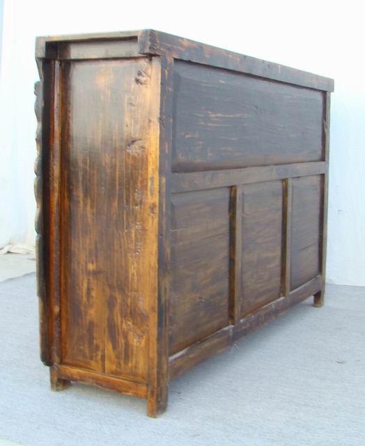 描彩四门柜|Multicolored big cabinet