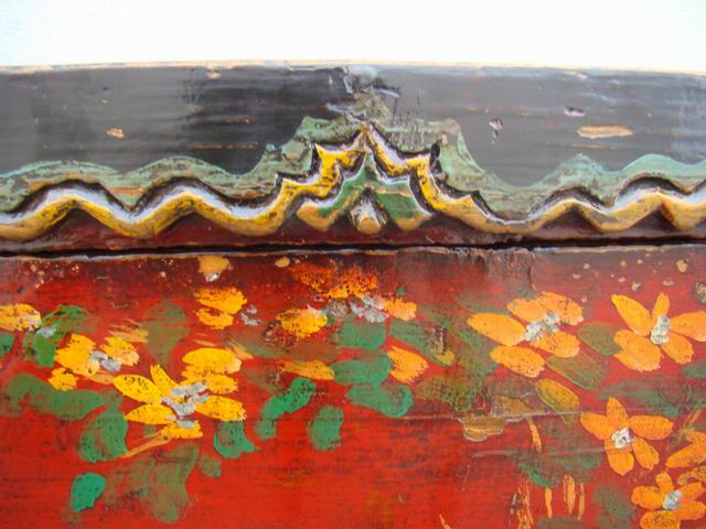 描彩箱工厂|painted trunk