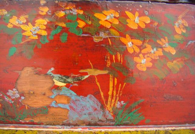 描彩箱工厂|painted trunk