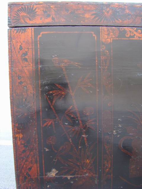 描彩箱|painted trunk