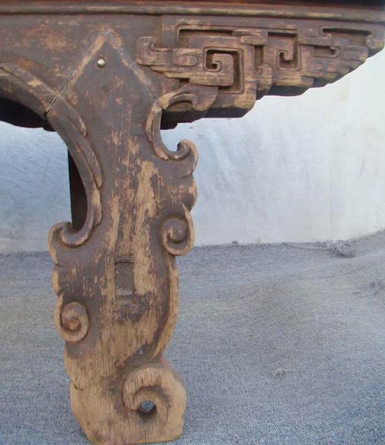 雕花长凳|caving bench