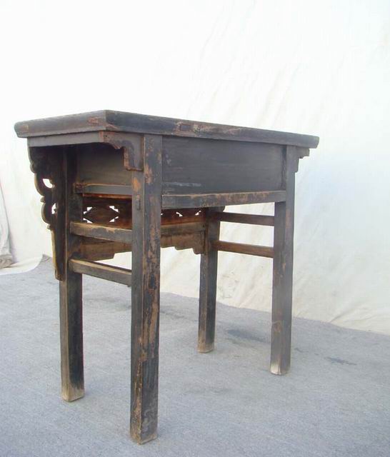 单抽雕花桌工厂|chinese antique table