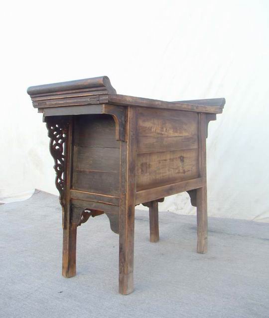 翘头二抽桌工厂|coffer