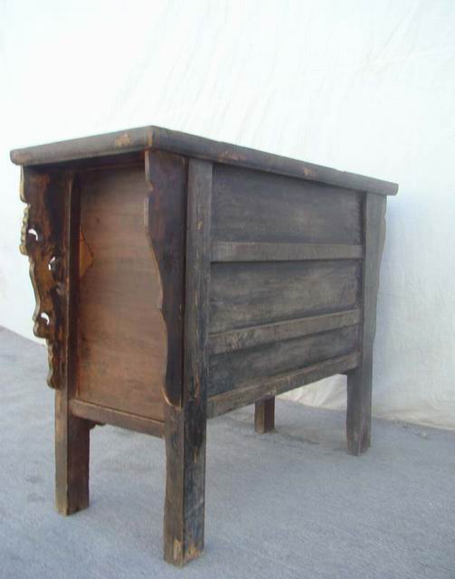 雕花二抽桌工厂|Table with 2 drawers