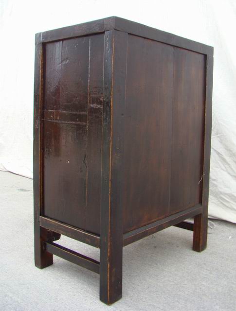 黄描彩小柜|painted small cabinet