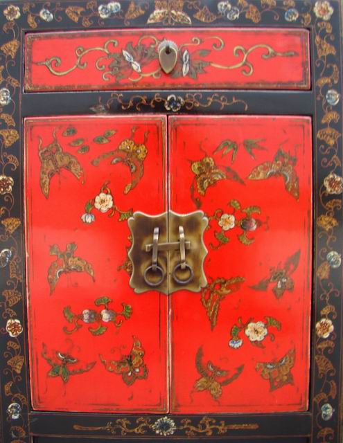 描彩小柜工厂|painted small cabinet