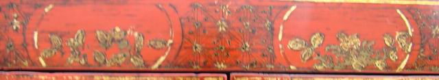 红描金小柜|gold gilt cabinet