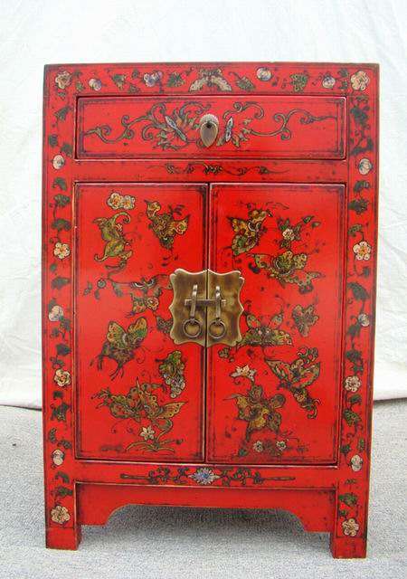 红描金小柜|gold gilt cabinet