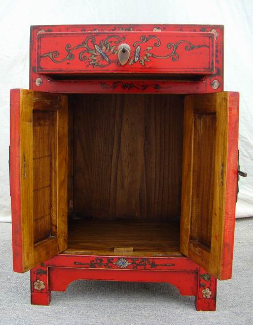 红描金小柜|gold gilt cabinet