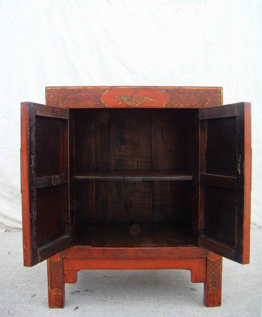 红描金小柜|gold gilt small cabinet