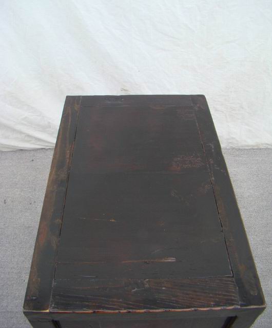 黄描彩小柜工厂剩一件|painted small cabinet