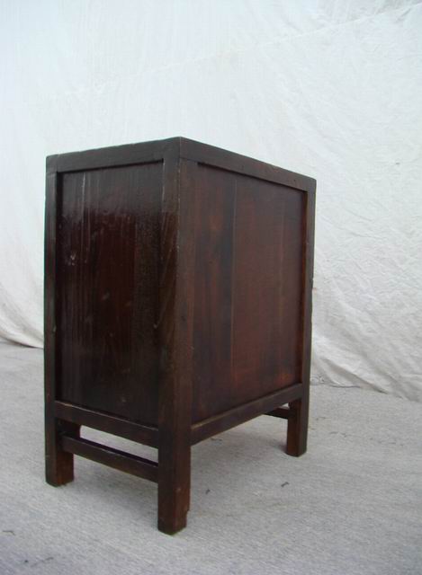 黄描彩小柜工厂剩一件|painted small cabinet