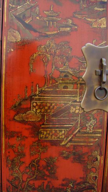 描金小柜|gold gilt small cabinet
