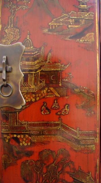 描金小柜|gold gilt small cabinet