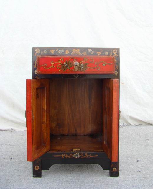 描彩小柜|painted small cabinet