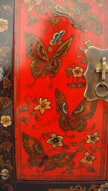 描彩小柜|painted small cabinet