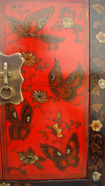 描彩小柜|painted small cabinet