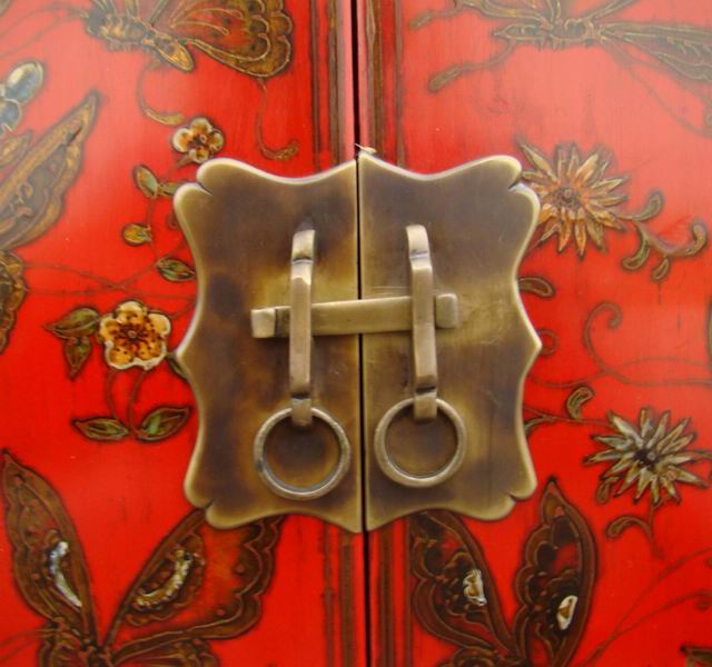 描彩小柜|painted small cabinet
