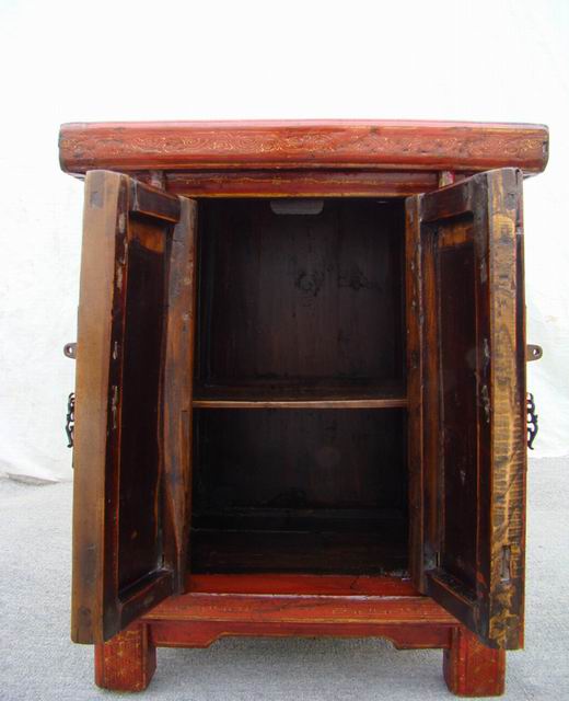 红描金小柜|cabinet