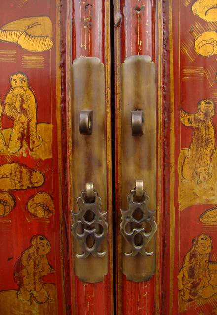 红描金小柜|cabinet