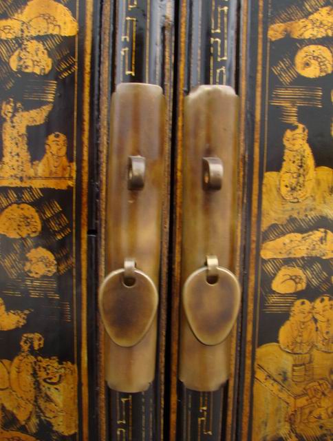 黑描金小柜|cabinet